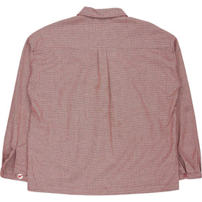 YMC Red Check Pattern Shirt S