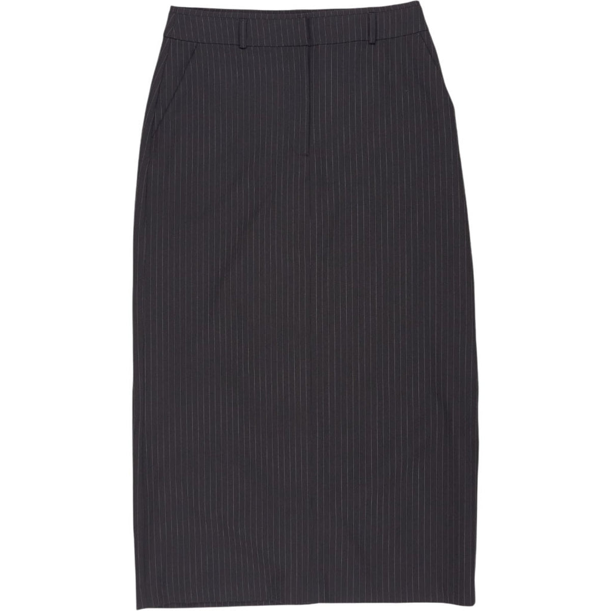 Aligne Black Pinstripe Kasia Maxi Skirt