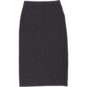 Aligne Black Pinstripe Kasia Maxi Skirt
