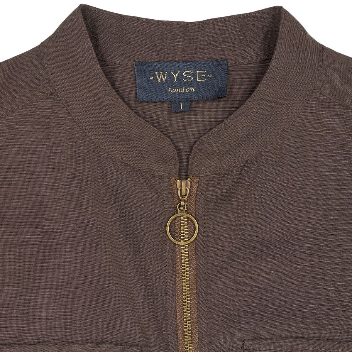 Wyse Brown Jumpsuit