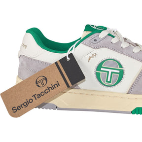 Sergio Tacchini Grey & Green Trainers