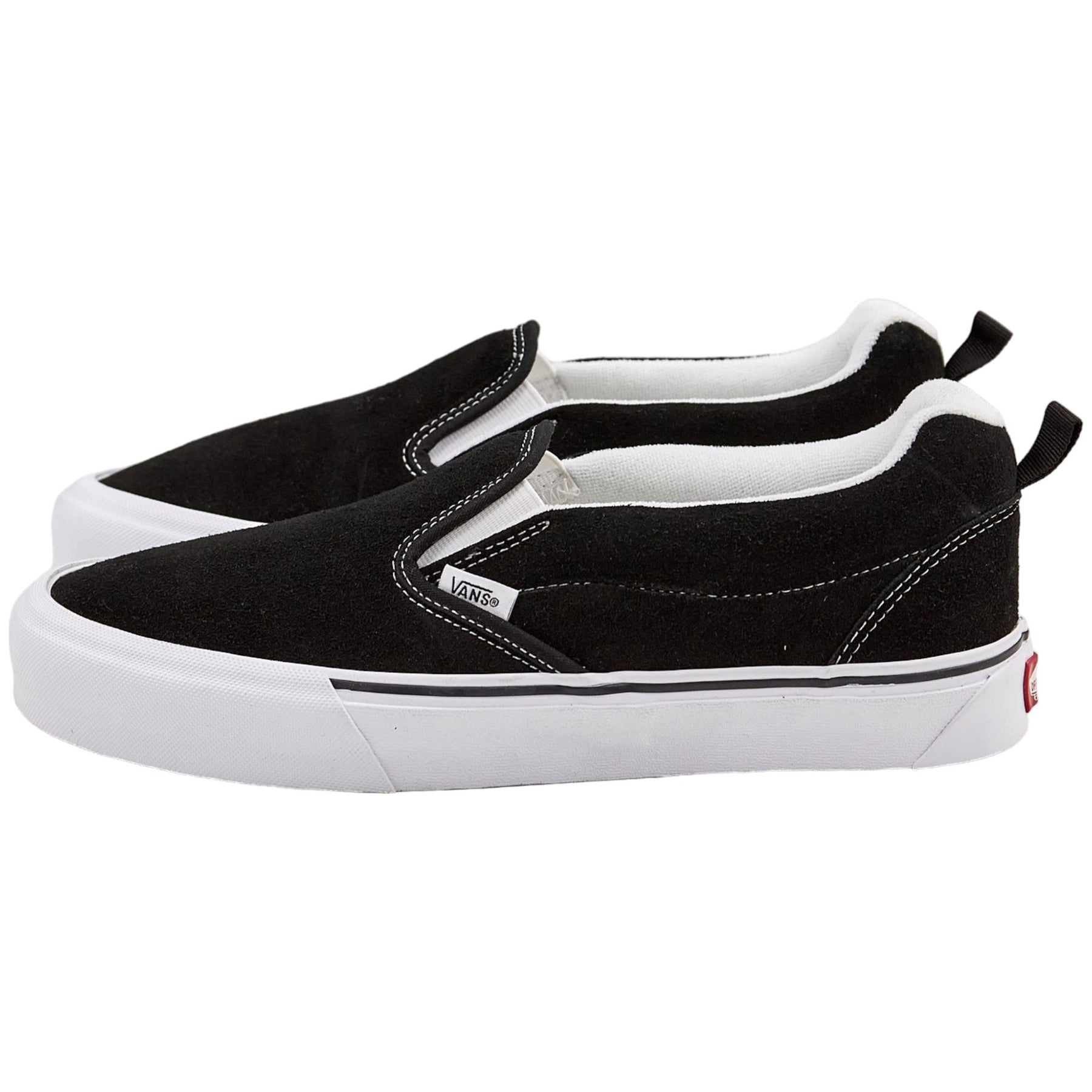 Vans Black/True White Slip-On Trainers