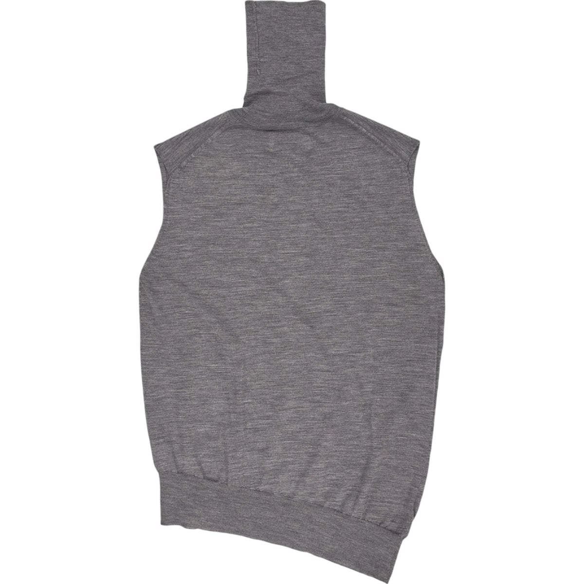 Studio Nicholson Grey Merino Cashmere Sleeveless Jumper