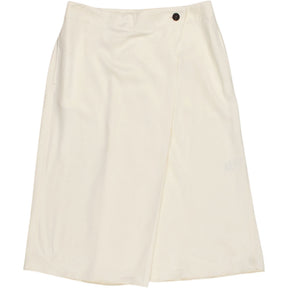 Studio Nicholson Parchment Gutan Crepe Satin Skirt