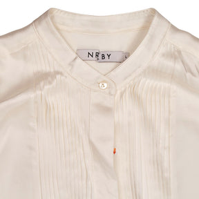 NRBY Ivory Silk Blouse