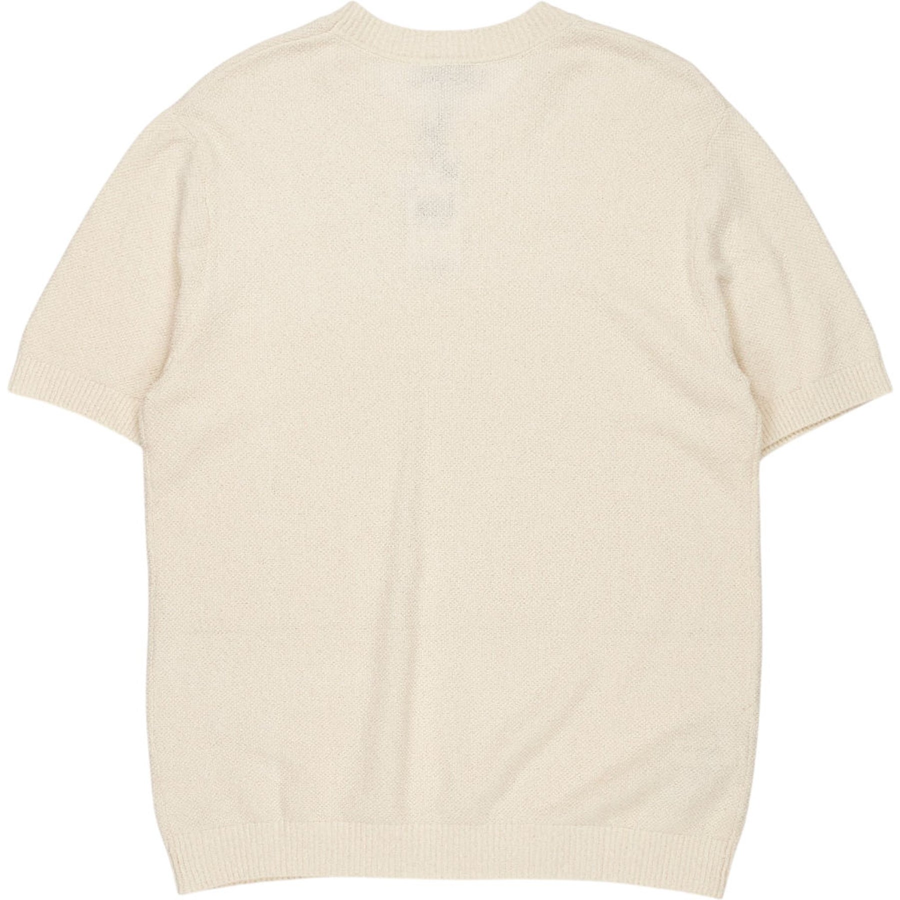MNG Cream Short Sleeve Sweater
