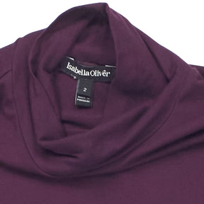 Isabella Oliver Purple Long Sleeve Top