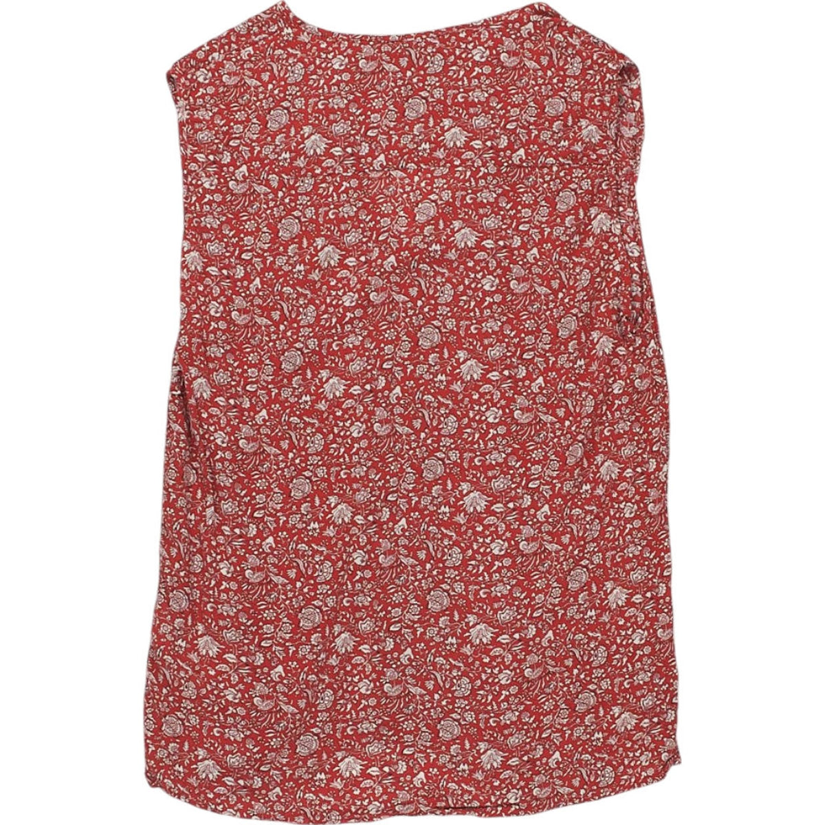 Baukjen Red Floral Sleeveless Top