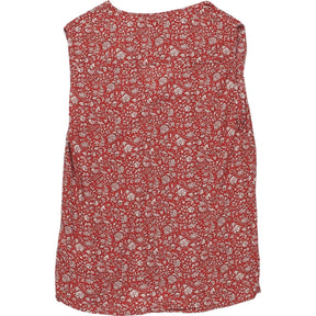 Baukjen Red Floral Sleeveless Top
