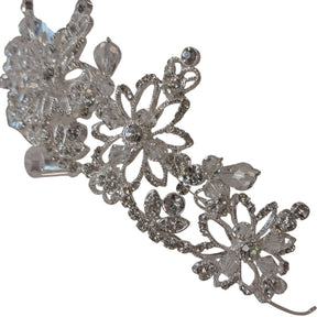 Silver Crystal Bridal Tiara