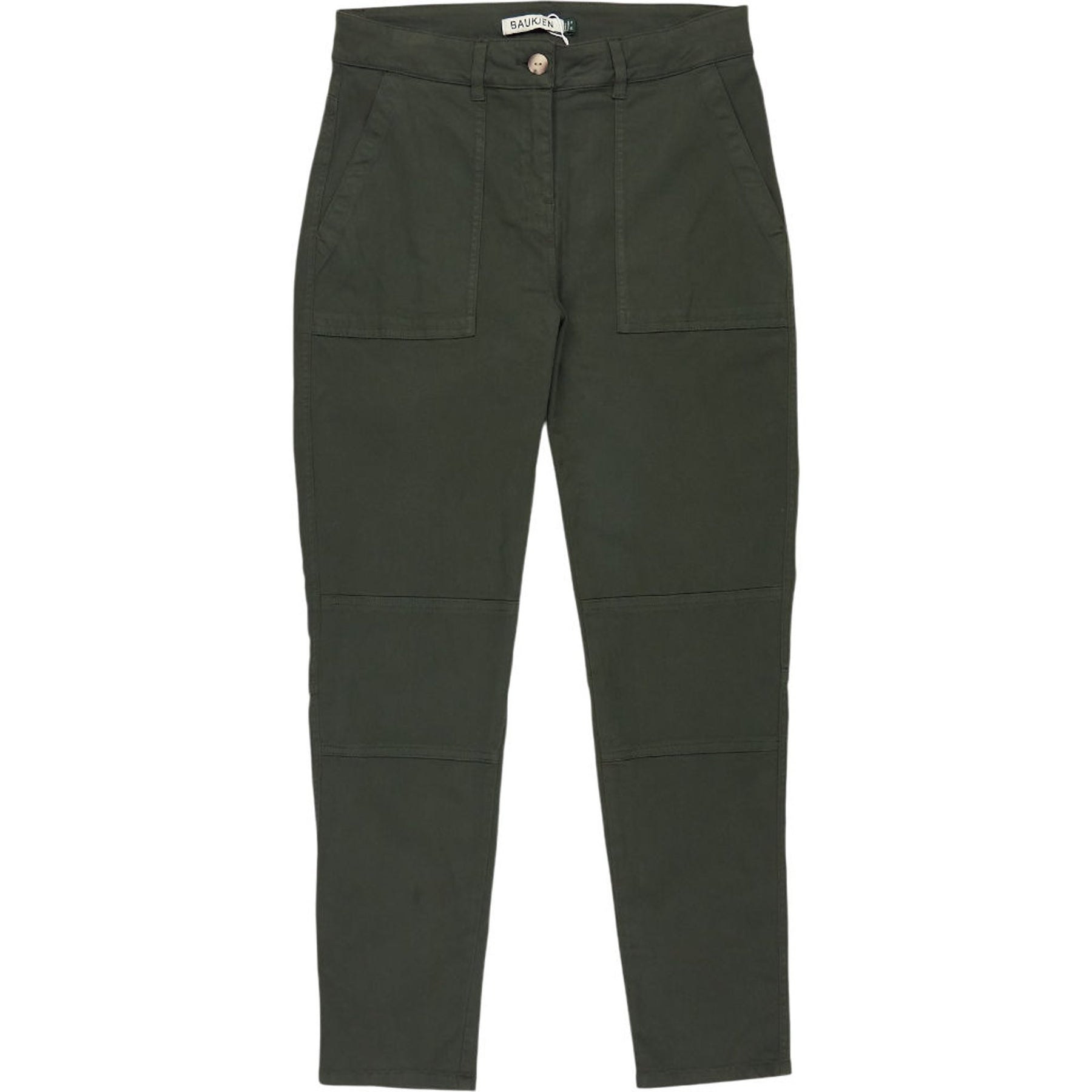 Baukjen Khaki Oralle Organic Cargo Pants
