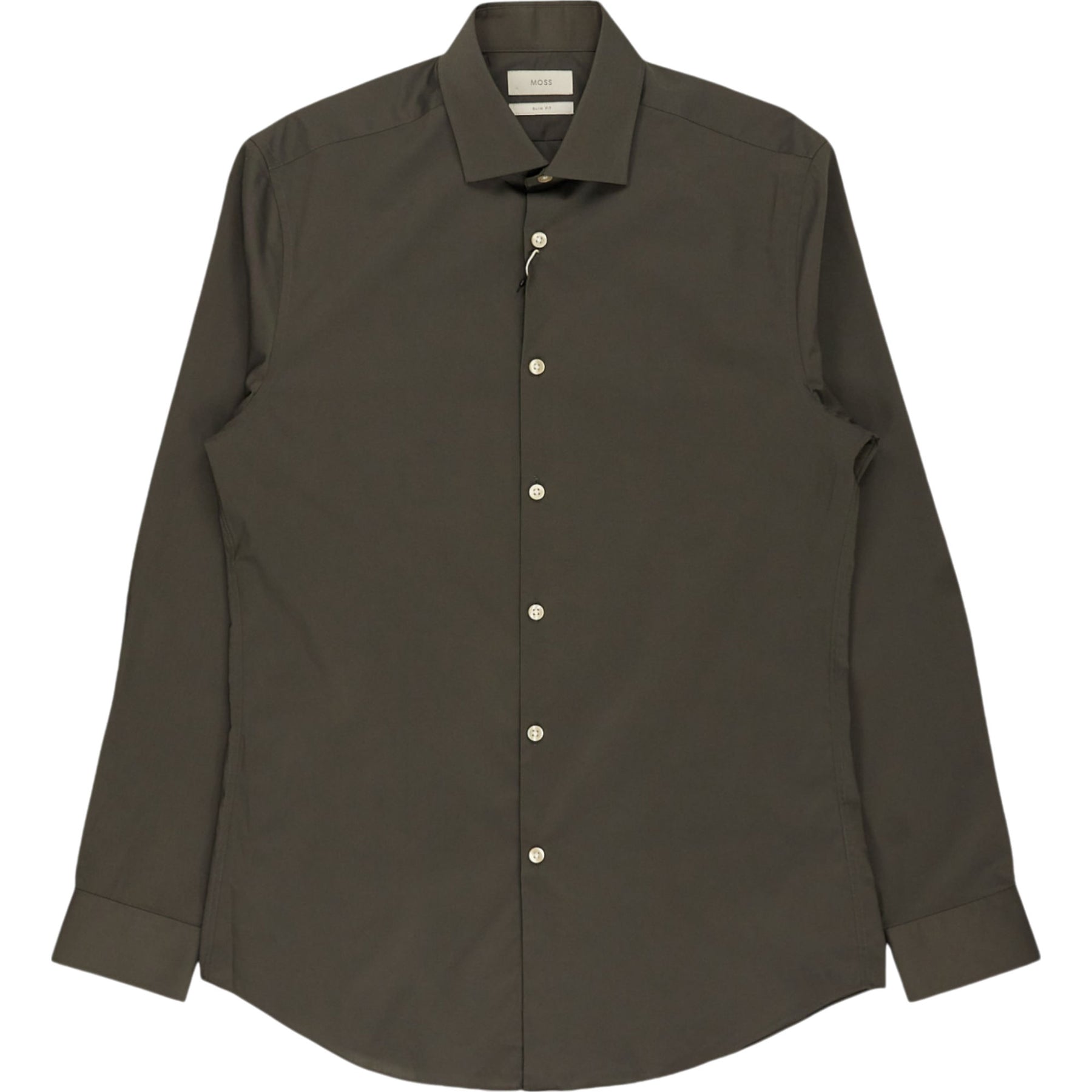 Moss Green Slim Fit Shirt