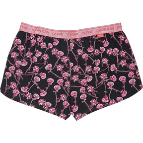 Calvin Klein Black Rose Print Shorts Size M