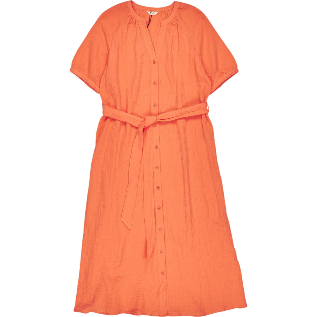Hush Orange Jessie Midi Dress