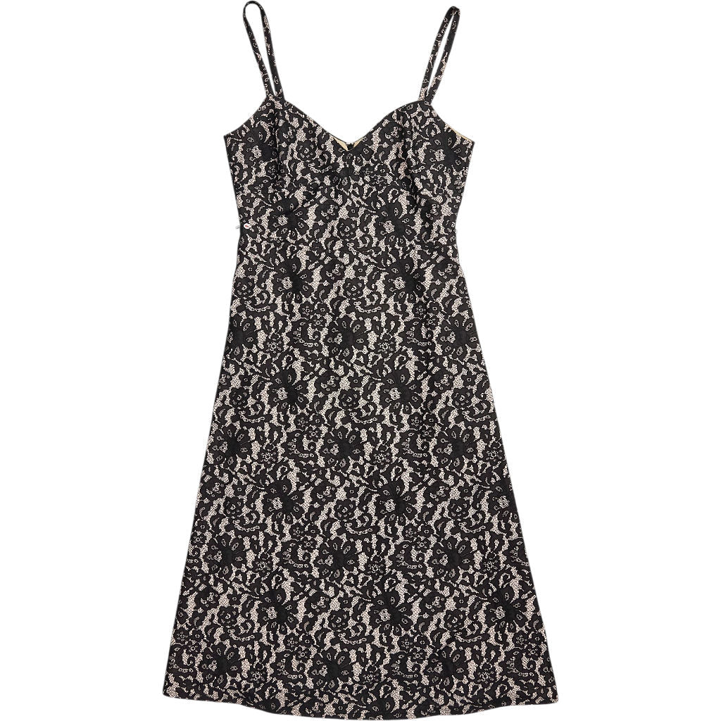 Coast Black Lace Full Skirted Dress