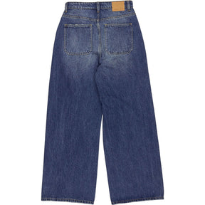 Seventy + Mochi Blue Denim Cross Over Jeans