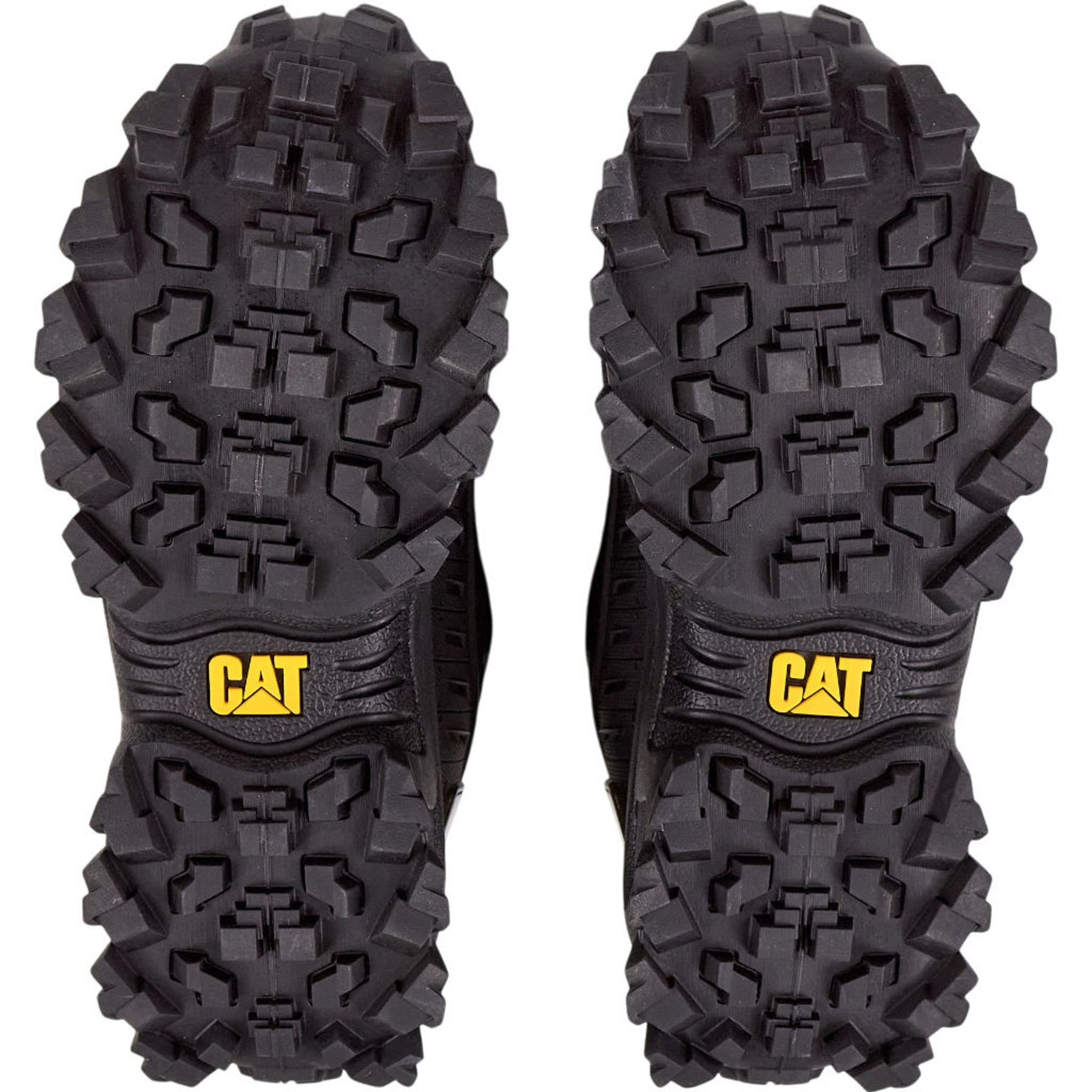 CAT Black Intruder Mecha Trainers UK 8