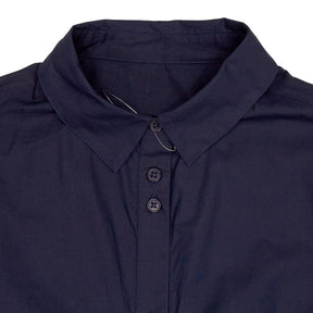 Hush Navy Jennie Midi Shirt Dress