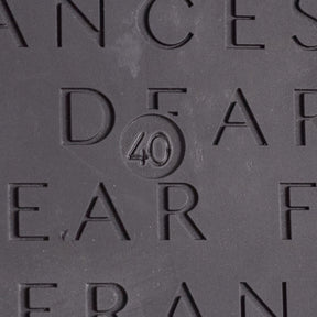 Dear Frances Black Slide Sandals