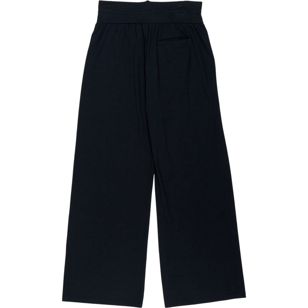 Hush Black Amie Wide Leg Joggers