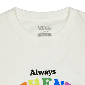 Vans White Classic Fit Pride T-Shirt
