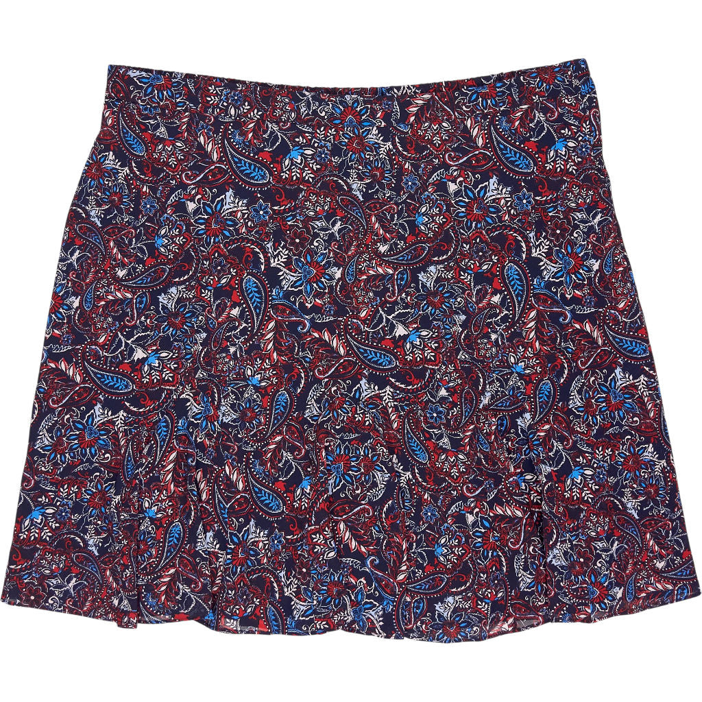 Hush Multicoloured Godet Mini Skirt
