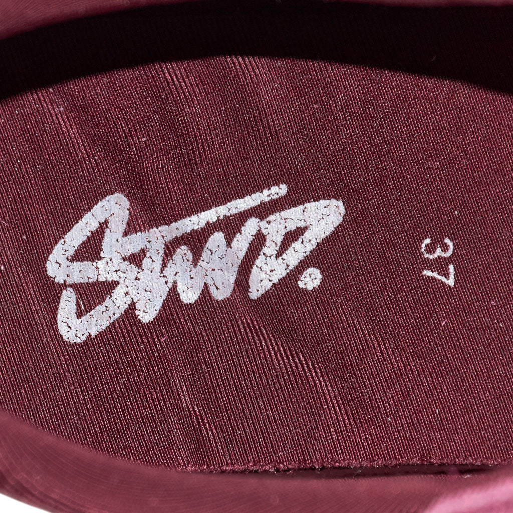 Pull & Bear Burgundy Trainers