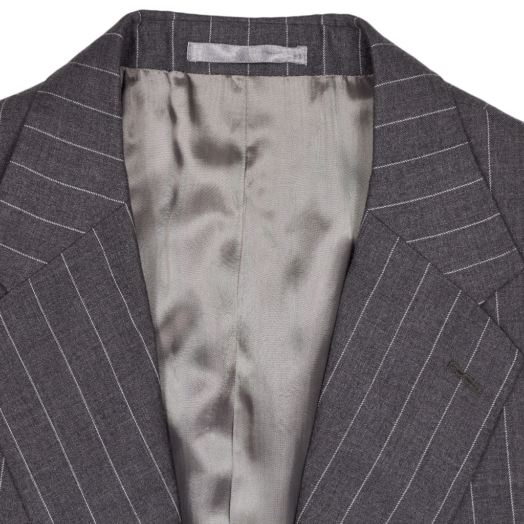 Richard Anderson Grey Pinstripe Suit