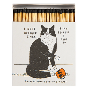 Archivist Square Luxury Matches