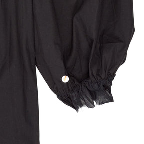 Omnes Maddison Black Poplin Dress