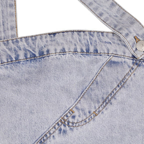 Pull & Bear Light Blue Denim Top