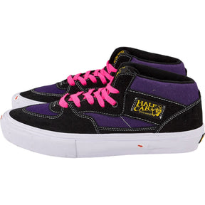 Vans Black Purple Half Cab Trainers US 9