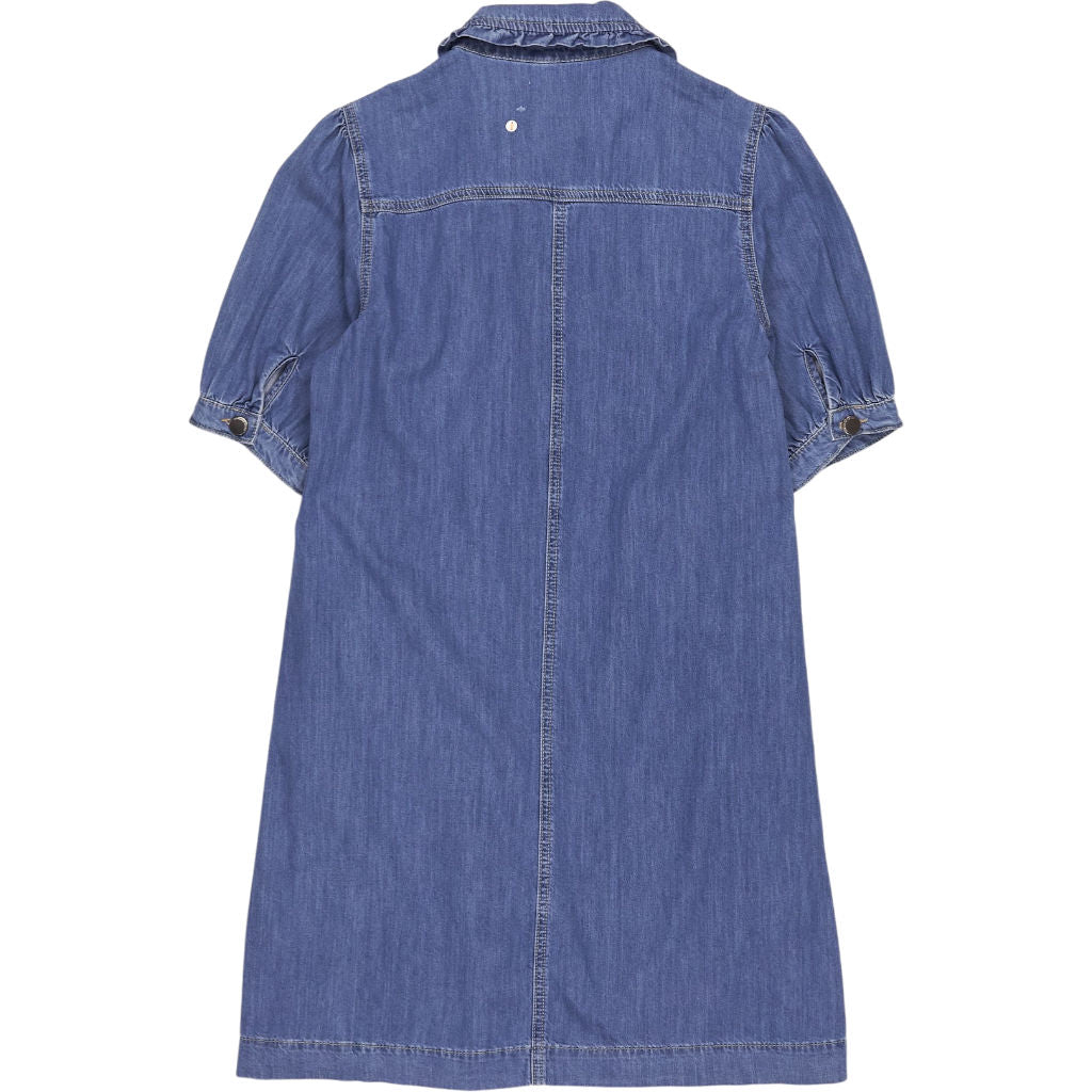 Monsoon Blue Denim Shirt Dress