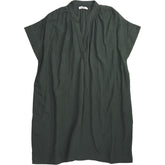 NRBY Green Crinkle Dress