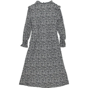 Baukjen Floral Midi Dress Black White