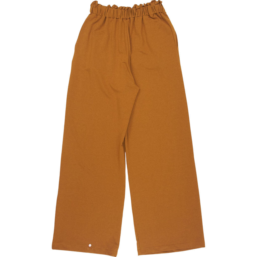 Mother of Pearl Brown Wide Leg Trousers