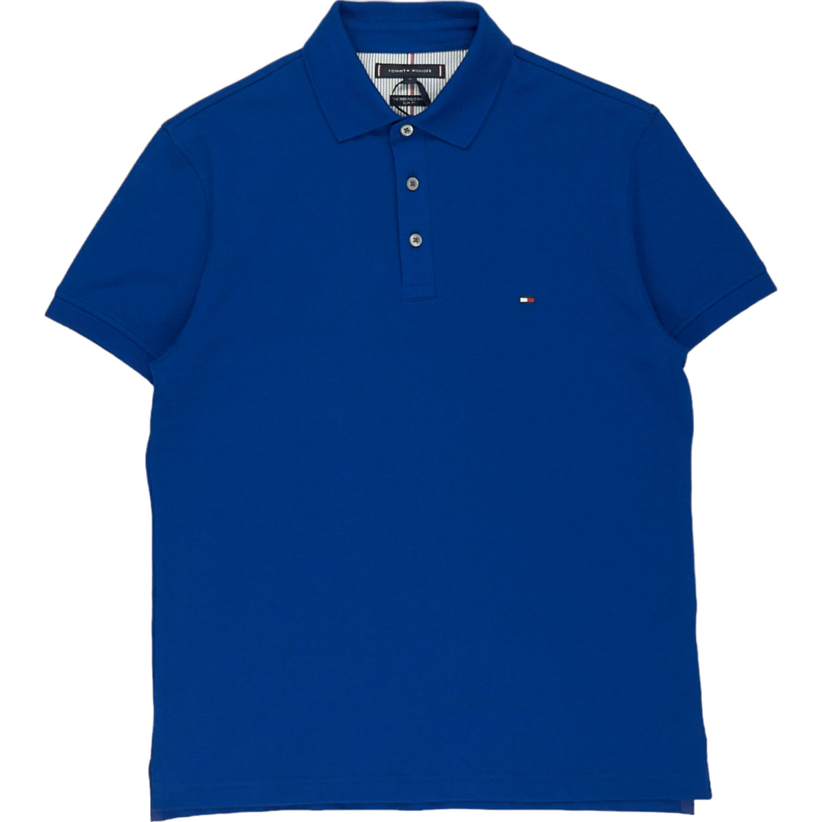 Tommy Hilfiger Anchor Blue Slim Fit Polo Shirt