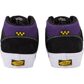 Vans Black Purple Half Cab Trainers US 9