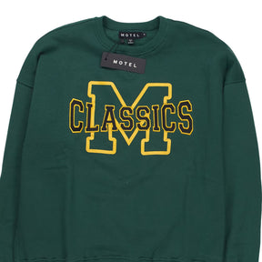 Motel Green Glam Sweatshirt