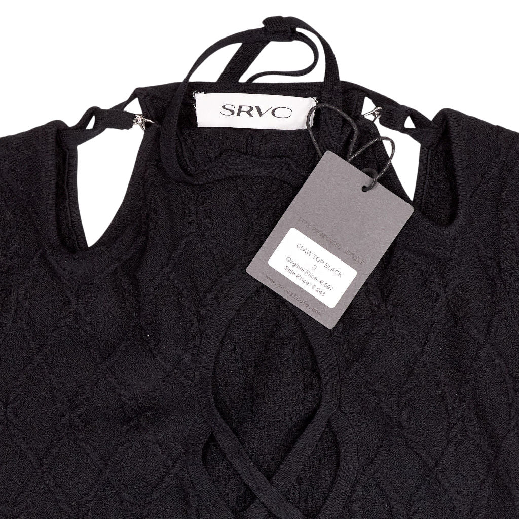 SRVC Black Claw Top Viscose Blend
