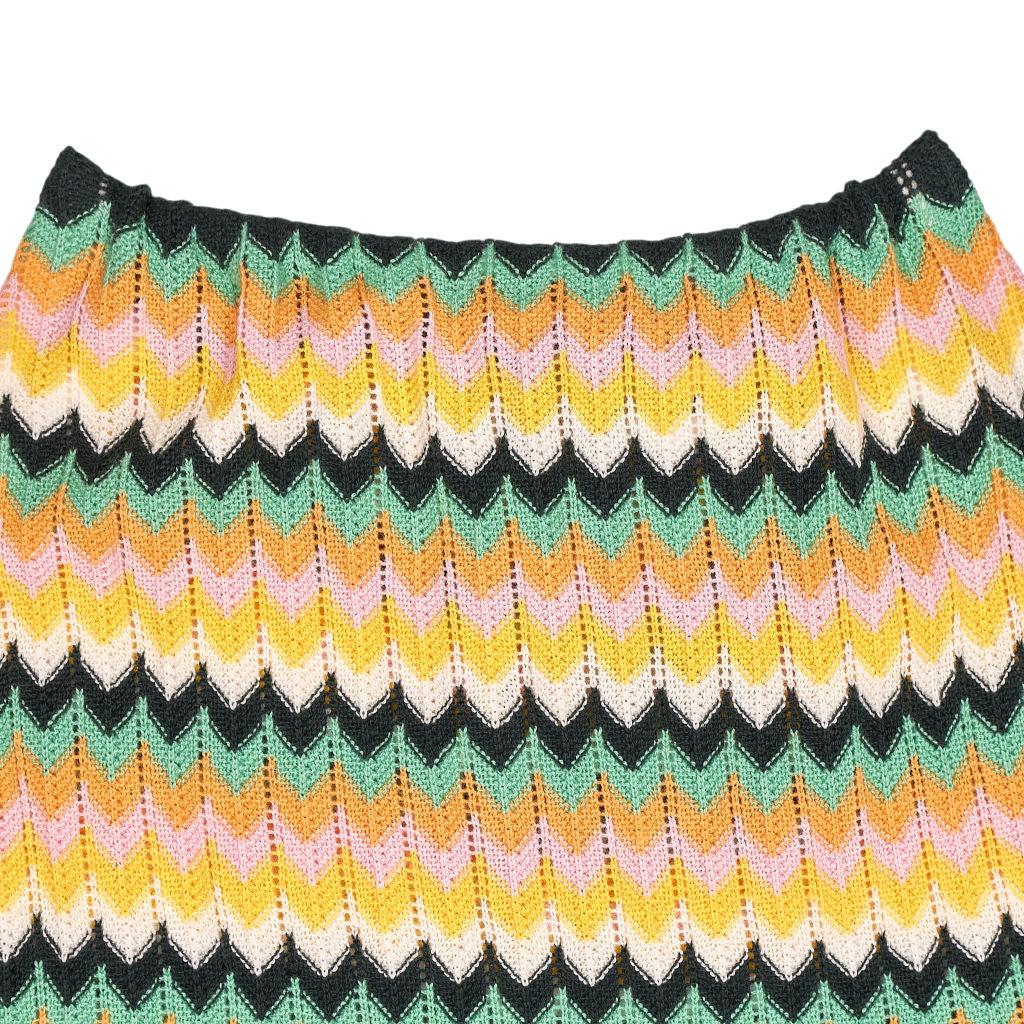 Hush Ecru Multi Nora Knitted Halter Vest