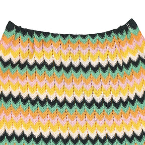 Hush Ecru Multi Nora Knitted Halter Vest