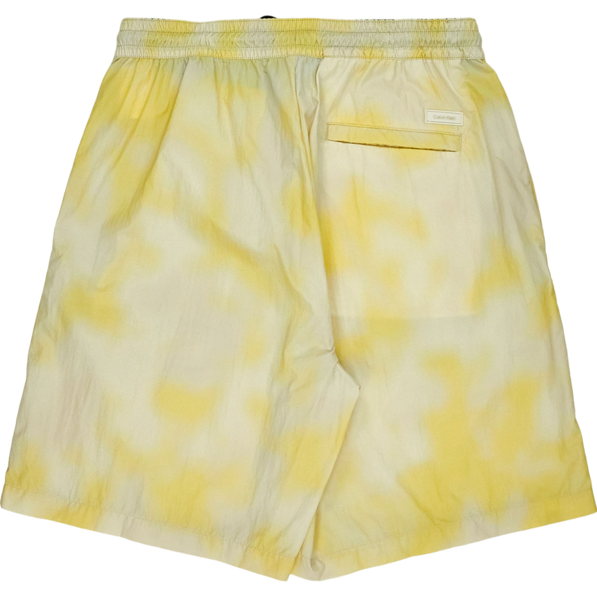 Calvin Klein Yellow Relaxed Wide Ape Shorts