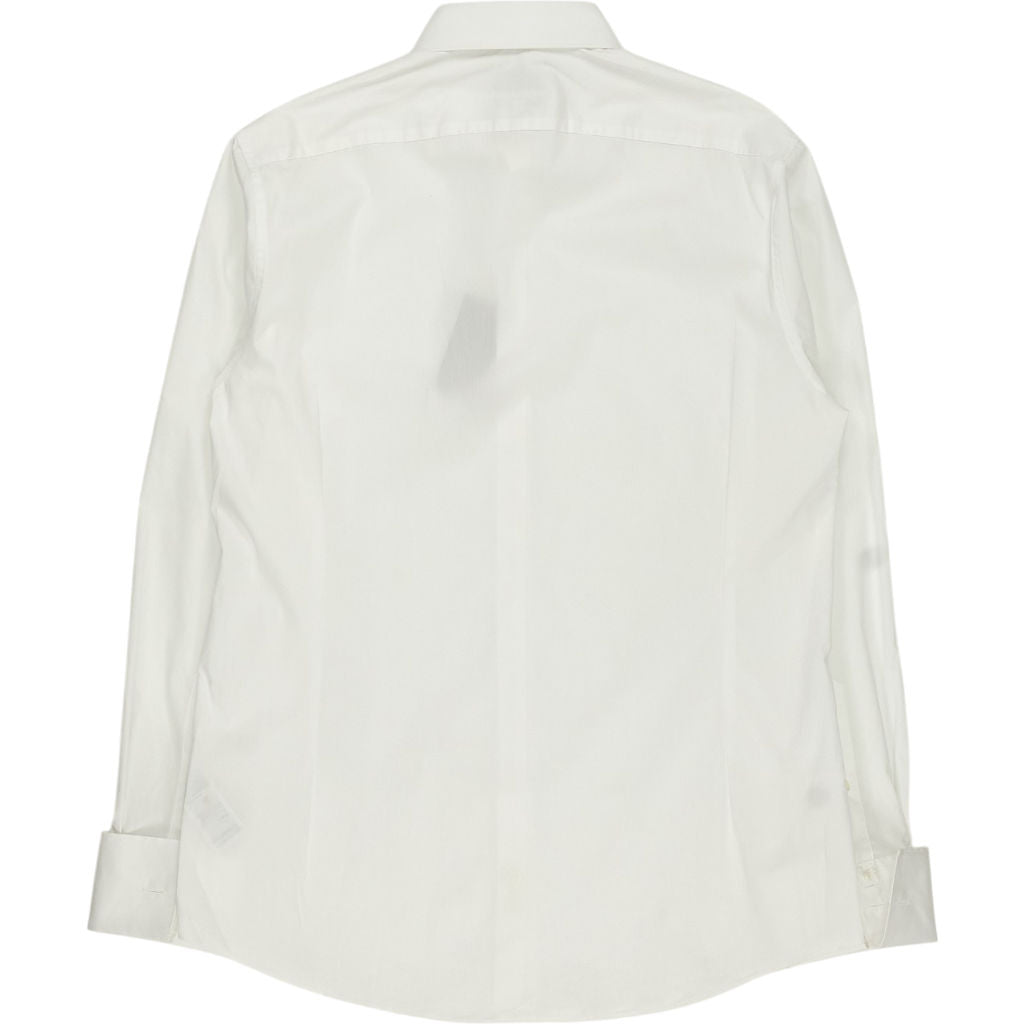 Moss White Tailored Fit Shirt