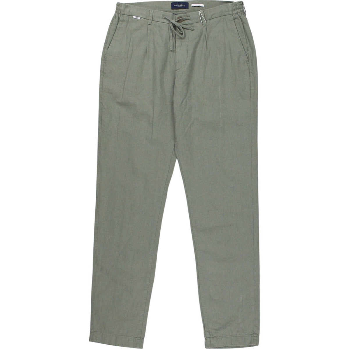 Mr Marvis Green Cotton Trousers
