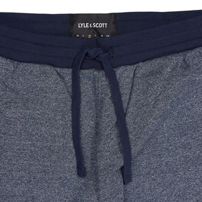 Lyle & Scott Navy Contrast Marl Joggers