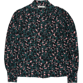 Baukjen Green Pink Patterned Blouse