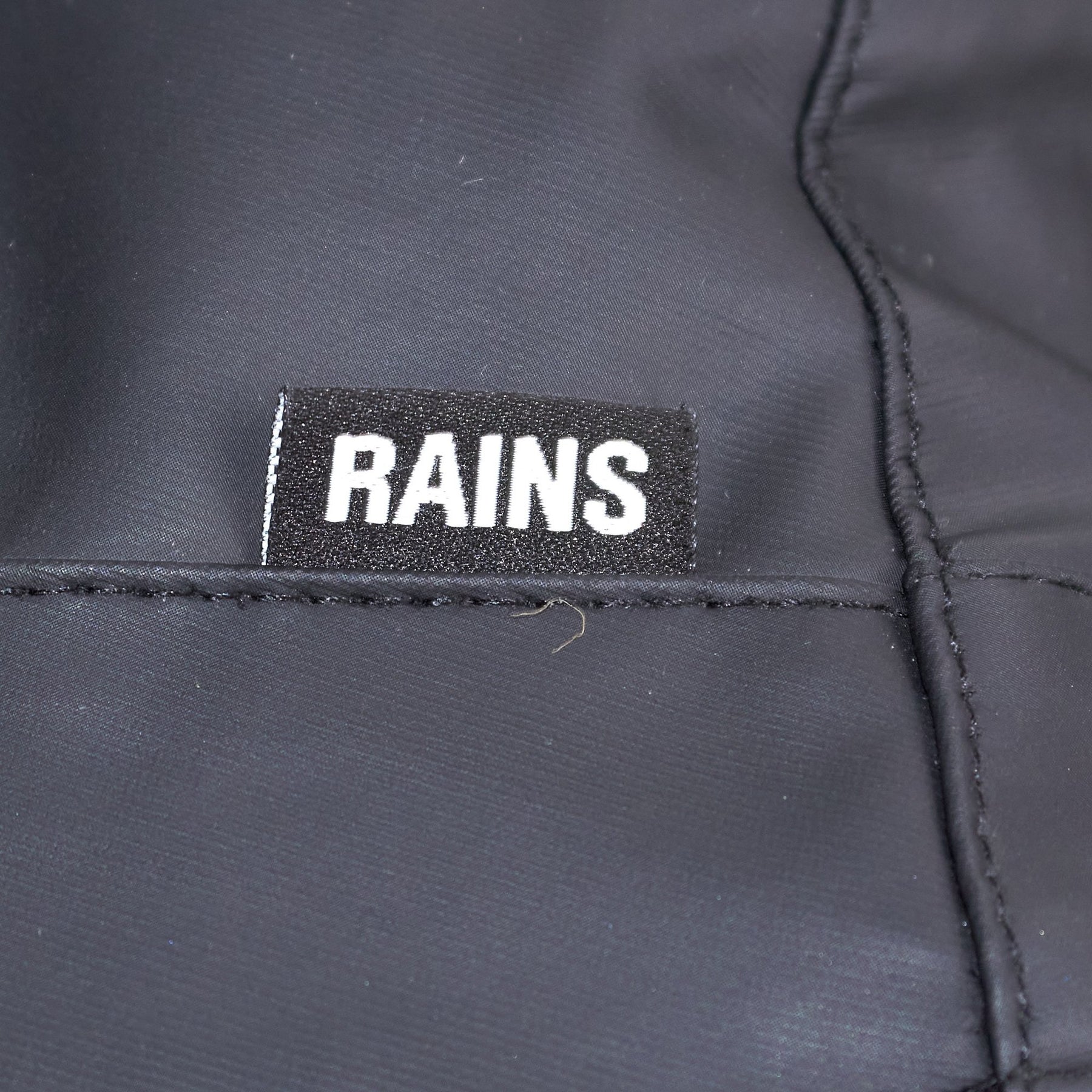 Rains Black Bucket Hat