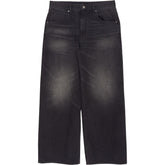 Pull & Bear Black Wide Straight Jeans