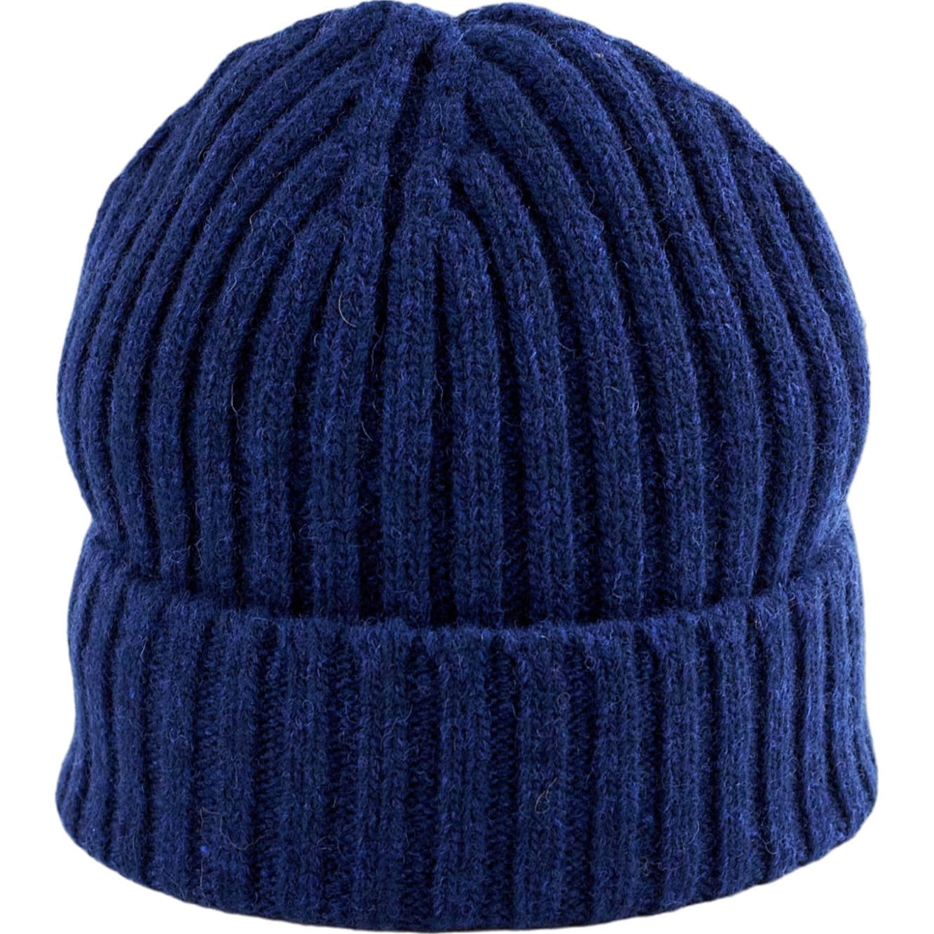 Admiral Navy Wool Beanie Hat